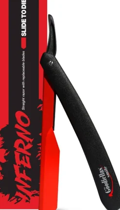Inferno Barber Razor Red