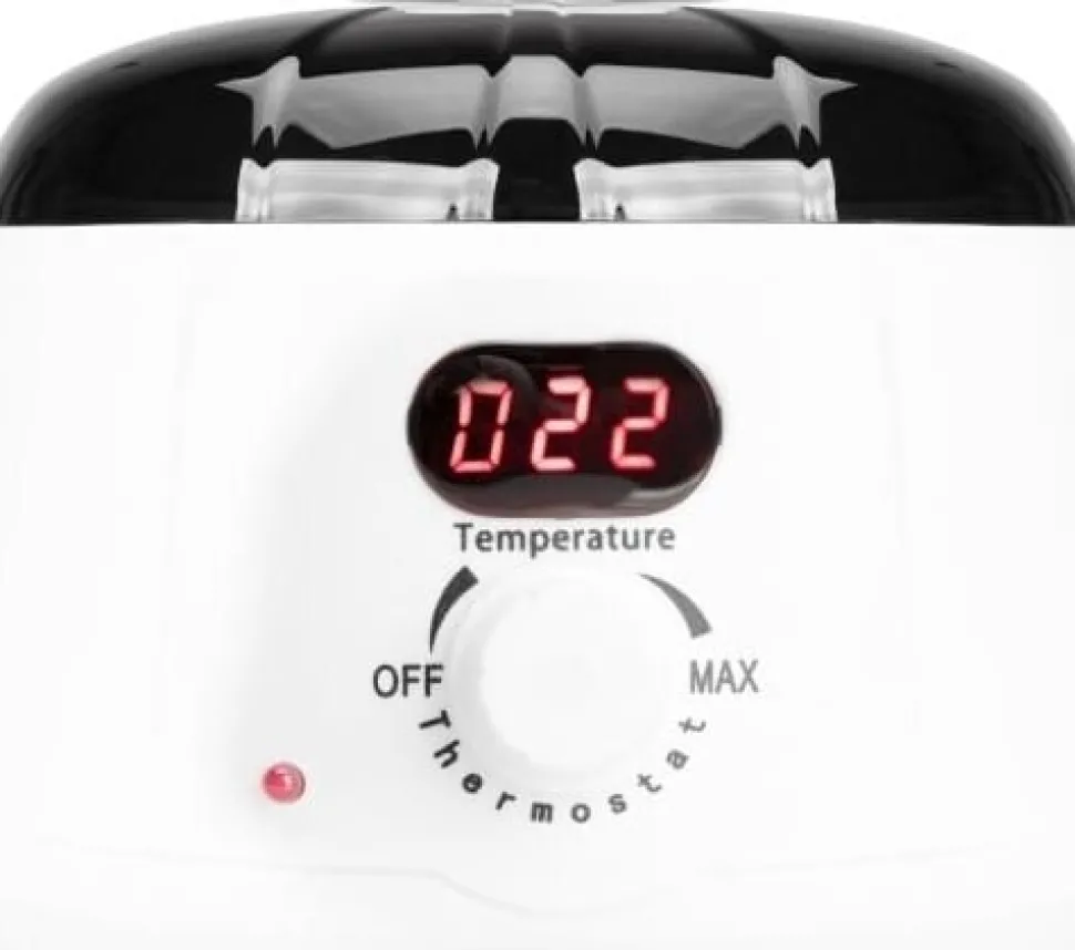 iWax WAX Heater Pro Wax Tin Thermostat White 400 ml