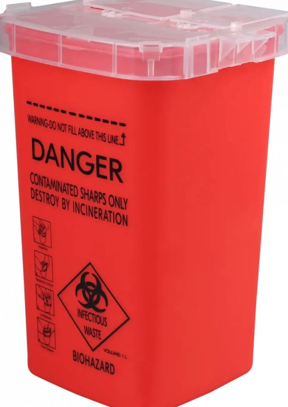 JRL Disposal Box Red