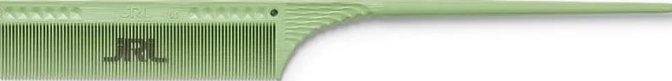 JRL Professional - Fine Teeth Tail Comb 8,5" Light Green