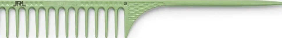 JRL Professional - Fine Teeth Tail Comb 9.8" Light Green