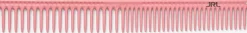 JRL Professional - Long Round Tooth Cutting Comb 9" Pink