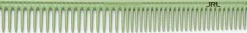 JRL Professional - Long Round Tooth Cutting Comb 9" Light Green