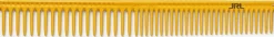 JRL Professional - Long Round Tooth Cutting Comb 9" Yellow