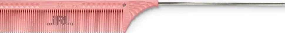 JRL Professional - Pin tail comb 8,8" Pink