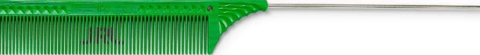 JRL Professional - Pin Tail Comb 8,8" Green
