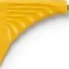 JRL Professional - Pin Tail Comb 8,8" Yellow