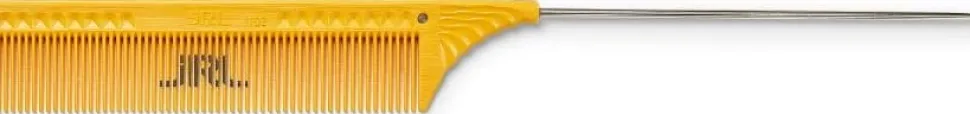 JRL Professional - Pin Tail Comb 8,8" Yellow