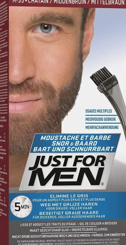 Just For Men - Mustache & Beard Color (Medium Brown)