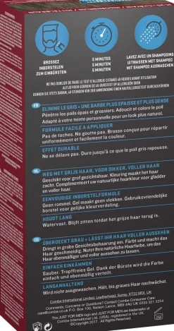 Just For Men - Mustache & Beard Color (Medium Brown)