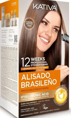 Kativa Alisado Brasileno Straightening Kit 225 ml
