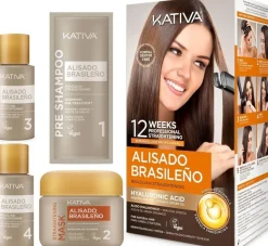 Kativa Alisado Brasileno Straightening Kit 225 ml