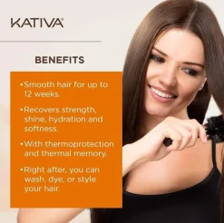 Kativa Alisado Brasileno Straightening Kit 225 ml