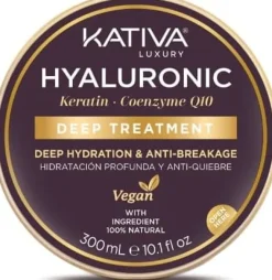 Kativa Hydrating Hyaluronic Acid Anti-Breakage Mask 300 ml
