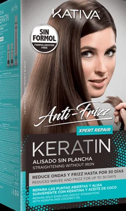 Kativa Keratin Straightening Without Iron Xtreme Repair