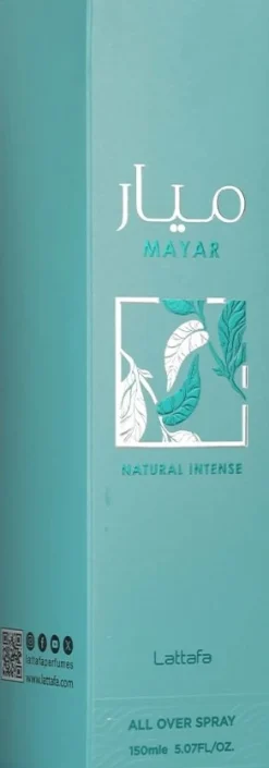 Lattafa All Over Spray - Mayar Natural Intense Women 150 ml
