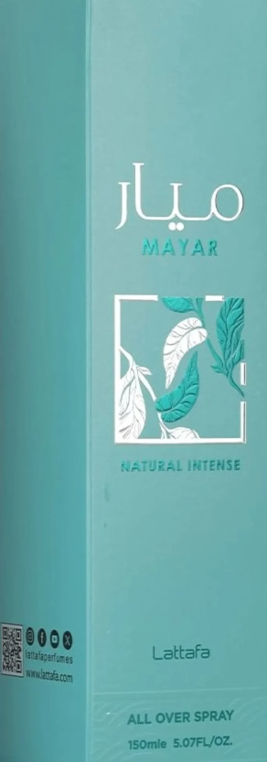 Lattafa All Over Spray - Mayar Natural Intense Women 150 ml
