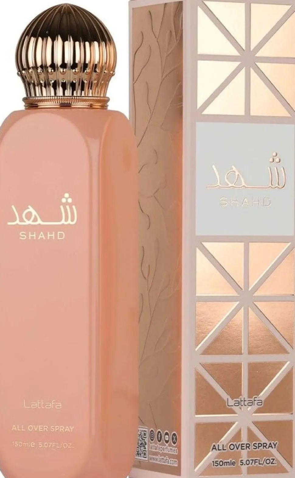 Lattafa All Over Spray Shahd EDP 150 ml