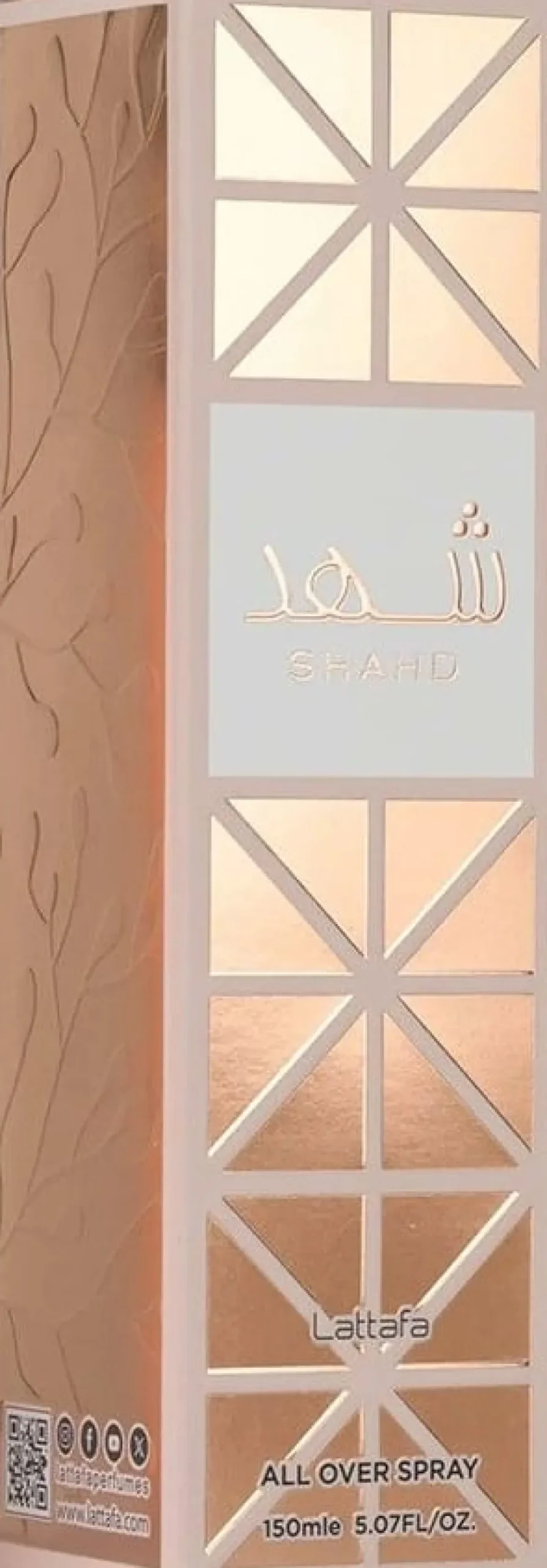 Lattafa All Over Spray Shahd EDP 150 ml