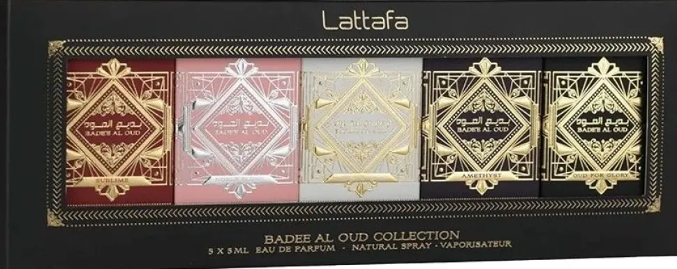 Lattafa Badee Al Oud Collection Set 5x5 ml