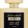 Lattafa Confidential Private Gold Unisex Eau de Parfum 100 ml