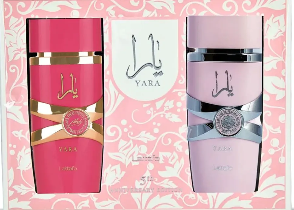 Lattafa Gift Set Yara 5th Anniversary Women EDP 100 ml