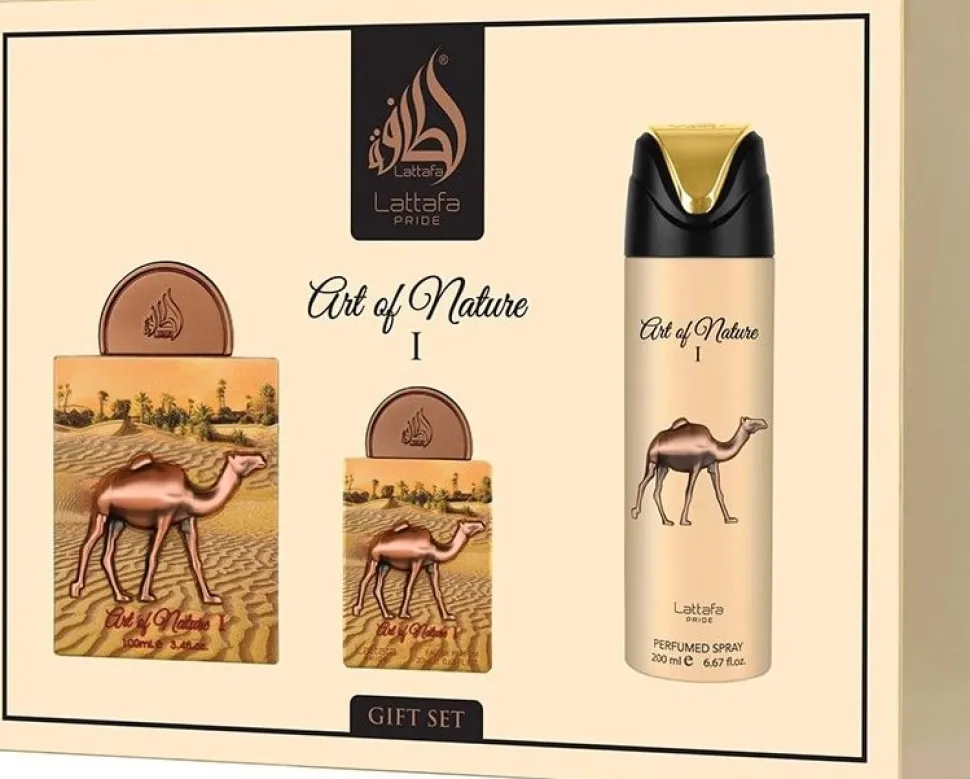 Lattafa Pride Art of Nature I 100 ml EDP + 20 ml EDP + 200 ml Deodorant