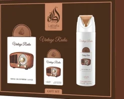 Lattafa ​​Pride Vintage Radio 100 ml EDP + 20 ml EDP + 200 ml Deodorant