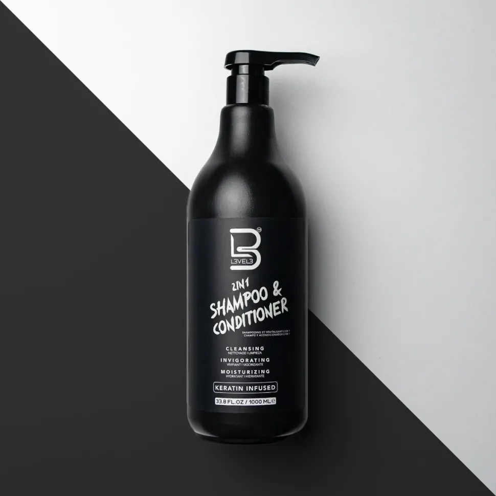 L3VEL3 - 2 IN 1 Shampoo & Conditioner 1000 ml
