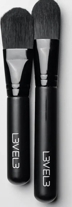 L3VEL3 - 2 Pcs Face Mask Brush Set