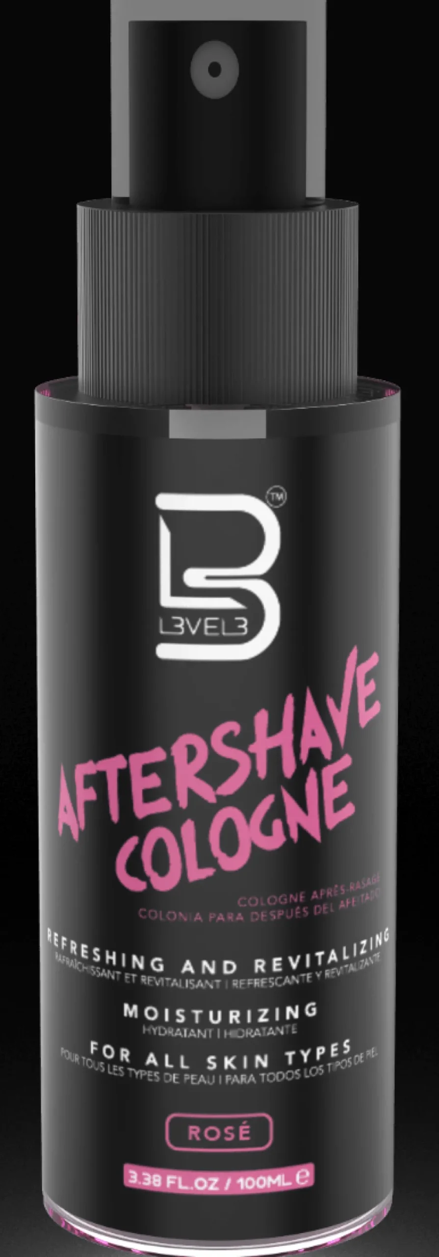 L3VEL3 - After Shave Spray Cologne Rose 100 ml