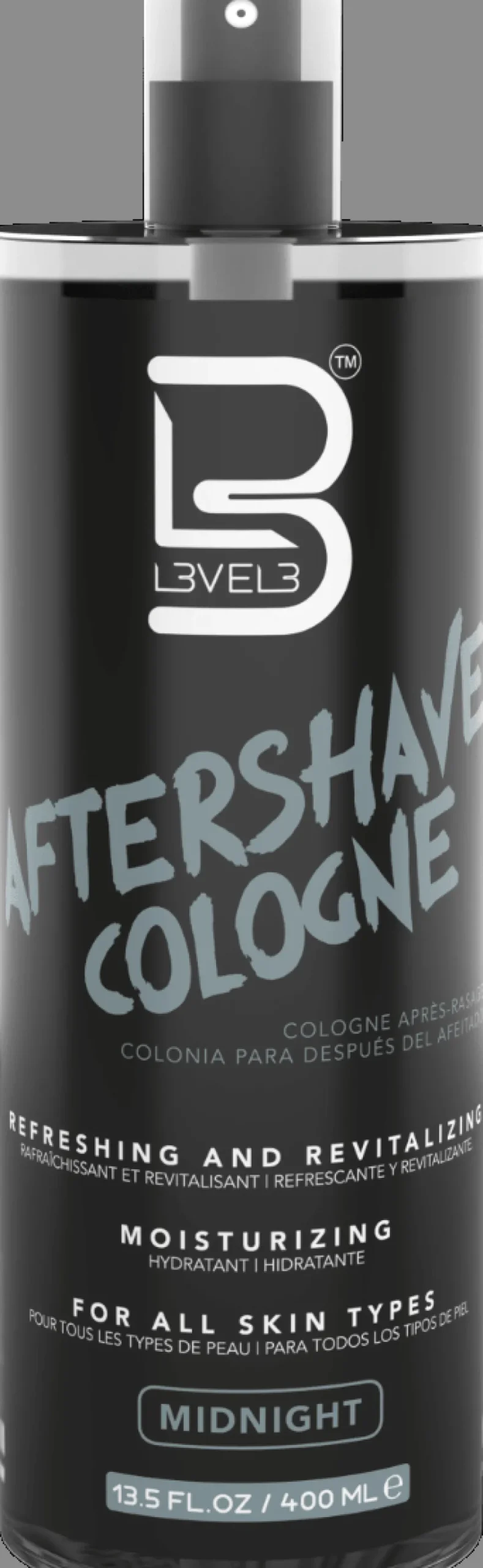 L3VEL3 - After Shave Spray Cologne Midnight 400 ml
