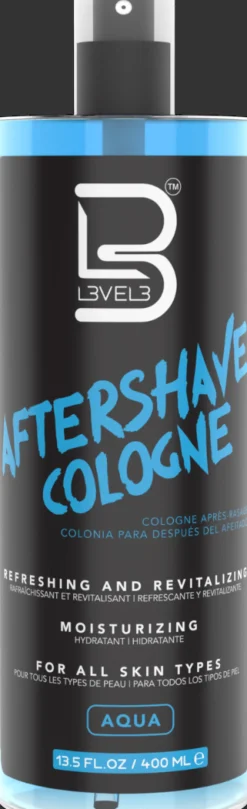 L3VEL3 - After Shave Spray Cologne Aqua 400 ml