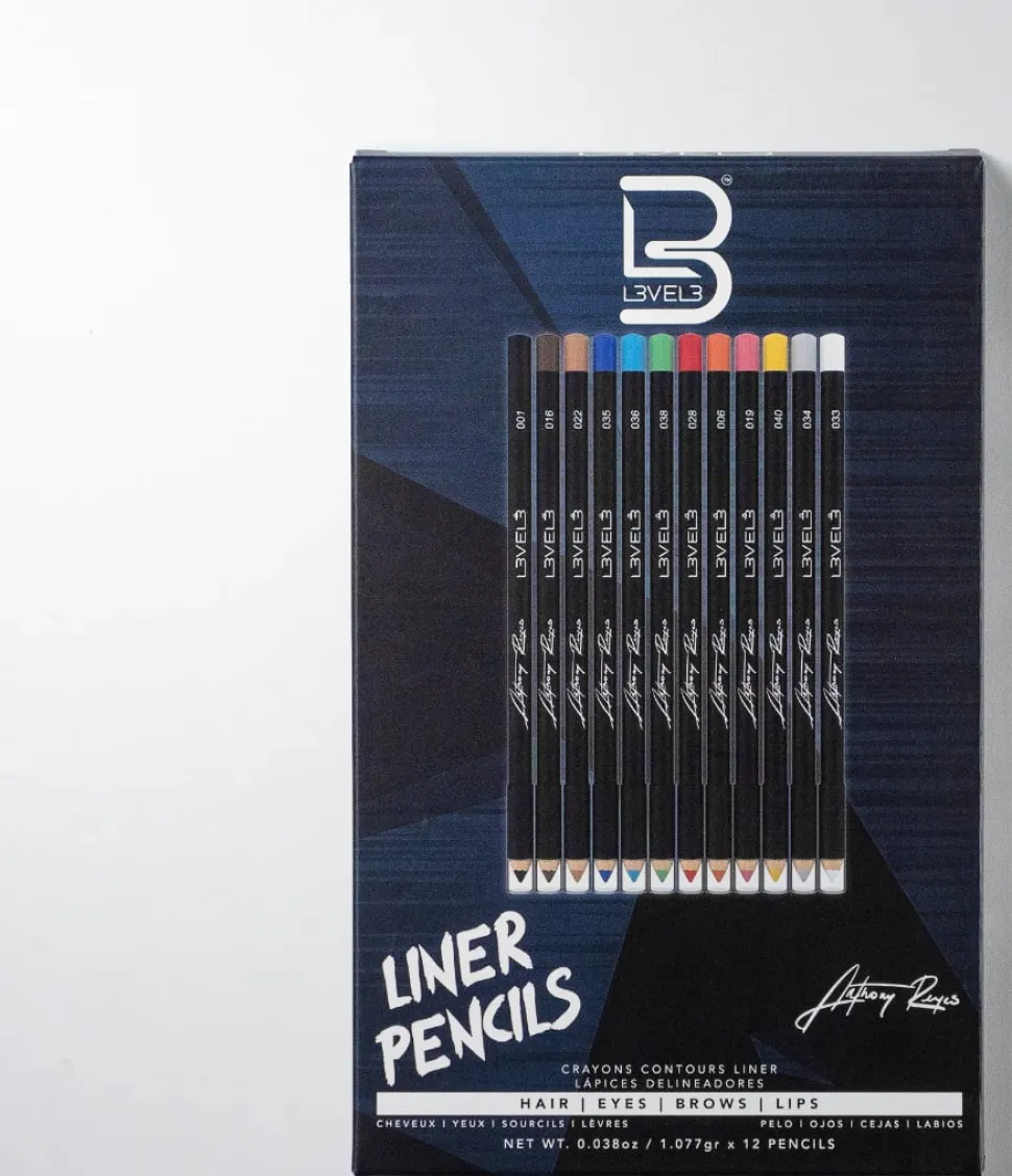 L3VEL3 - Color Liner Pencils – 12 Pcs