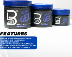 L3VEL3 - Cream Gel 500 ml
