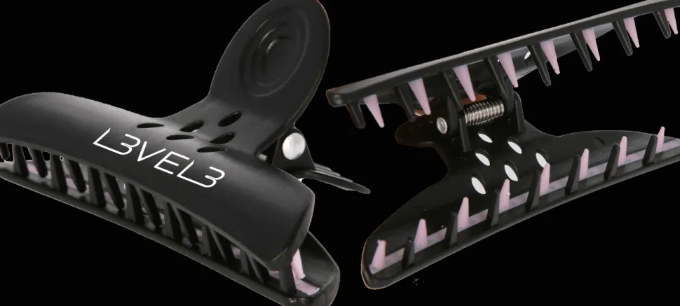 L3VEL3 - Hair Claw Clips 4 Pack