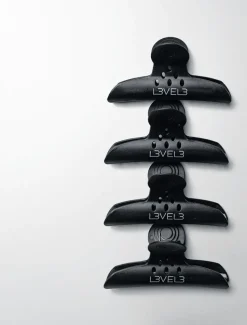 L3VEL3 - Hair Claw Clips 4 Pack