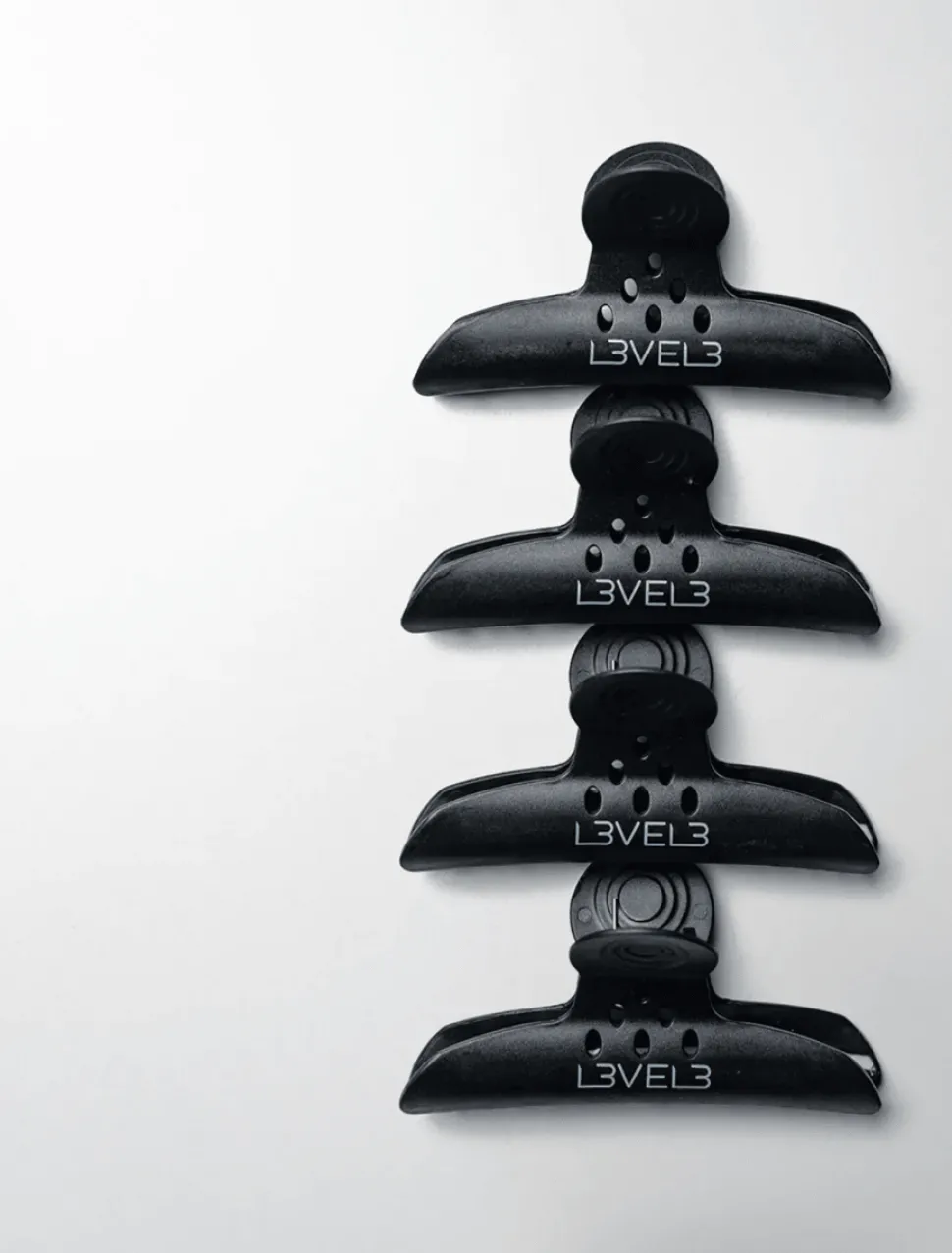 L3VEL3 - Hair Claw Clips 4 Pack