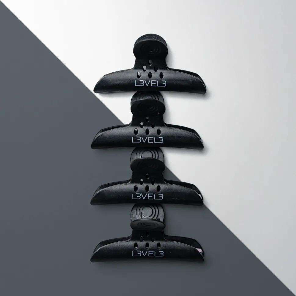 L3VEL3 - Hair Claw Clips 4 Pack