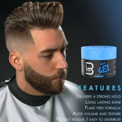 L3VEL3 - Hair Strong Hold Styling Gel 1000 ml