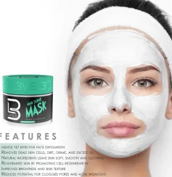 L3VEL3 - Mud Facial Scrub 500 ml