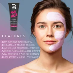 L3VEL3 - Pink Facial Mask 250 ml