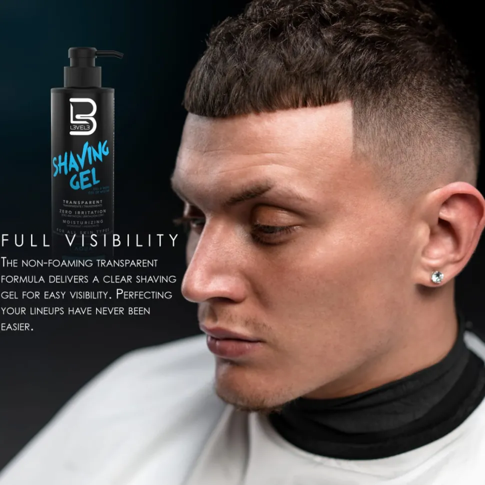 L3VEL3 - Shaving Gel Aqua 500 ml