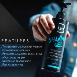 L3VEL3 - Shaving Gel Aqua 1000 ml