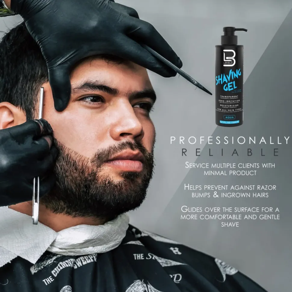 L3VEL3 - Shaving Gel Aqua 1000 ml