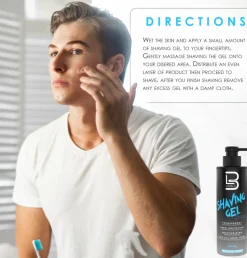 L3VEL3 - Shaving Gel Aqua 1000 ml