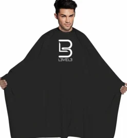 L3VEL3 Black Cutting Cape