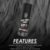 L3VEL3 Black Hair Fiber Spray 125g