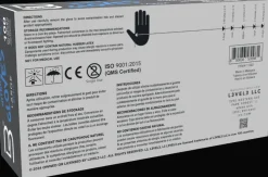 L3VEL3 Blue Large Professional Nitrile Gloves 100 Pack