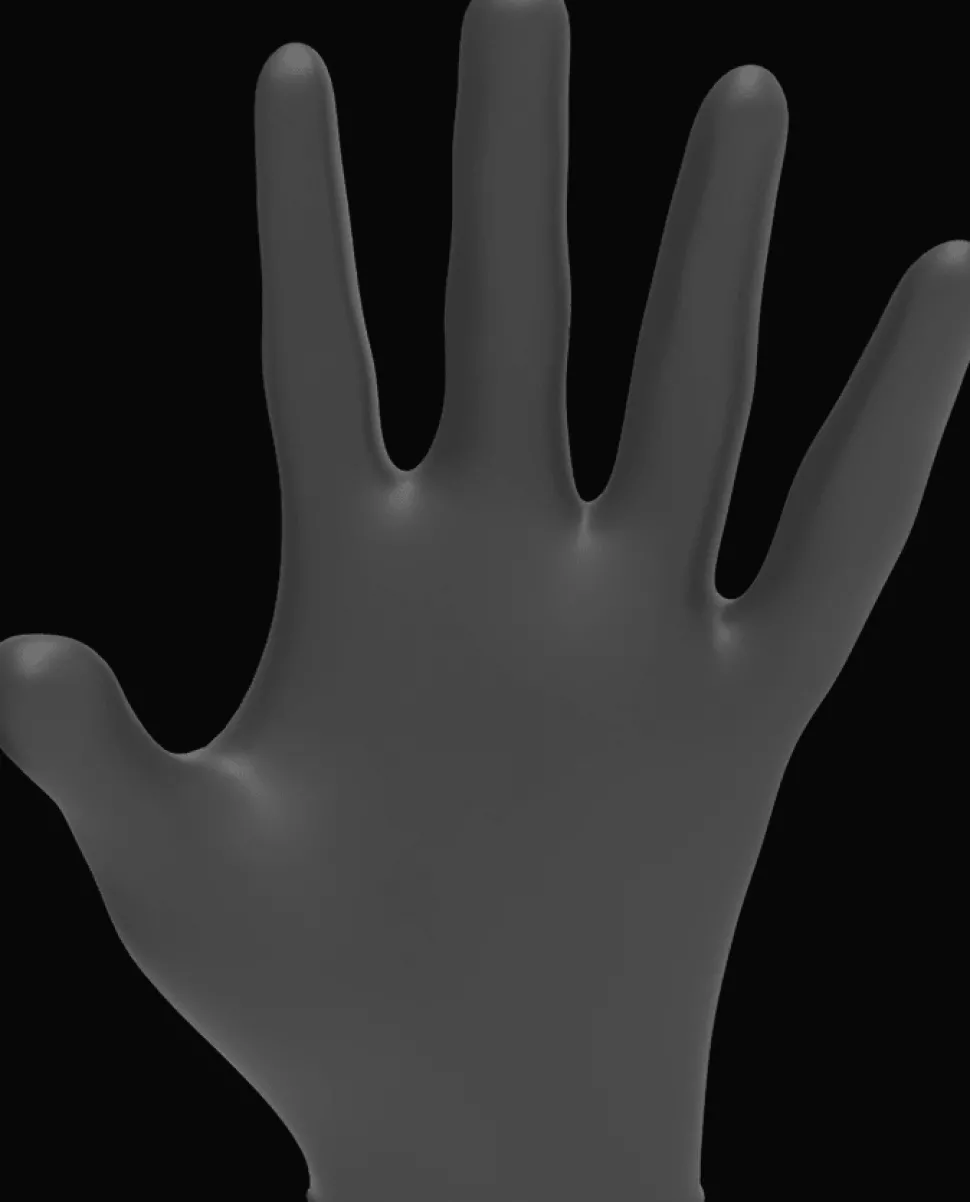 L3VEL3 Blue Large Professional Nitrile Gloves 100 Pack